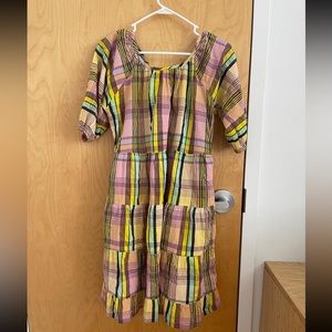 Ace & Jig Lola Dress in Dayglow